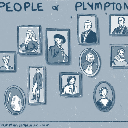 Second rough for People of Plympton Board