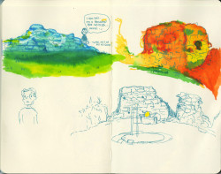 Plympton Castle sketches